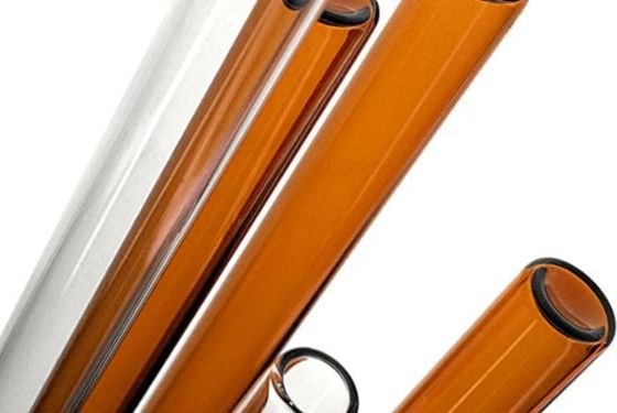 Pharmazeutischer Glasschlauch aus Borosilikatglas, Außendurchmesser 10,75 mm