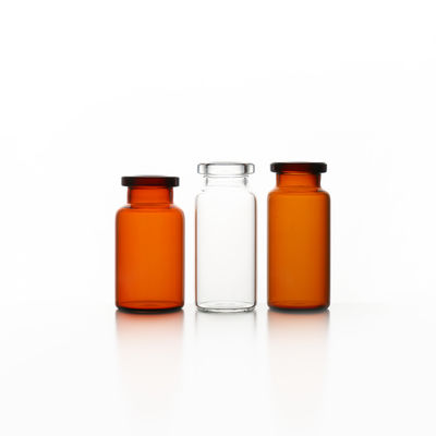Kundengebundene transparente Glasrohr-Phiolen-Kapazität 1ml-10ml
