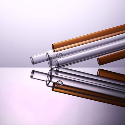 Niederfluss-Widerstand-Borosilicat-Reagenzglas-Brown-Klarglas-Reagenzglas ODM
