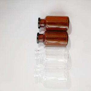 Pharmazeutisches kleines Glasphiolen-Borosilicat Bernstein Klar 20-ml-Glasphiole