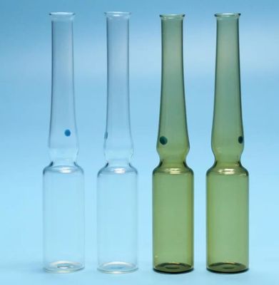 leere Glasampullen 1ml 2ml 3ml 5ml 10ml medizinisch für Einspritzung