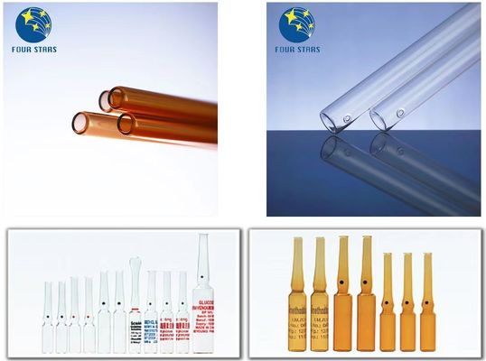 Transparentes mittleres Borosilicat-Ampullen-Rohr für Laborgebrauch