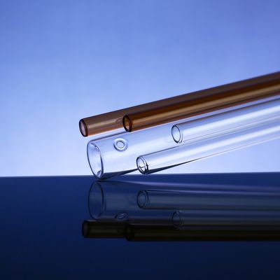 Siebdruck-Oberfläche Alkali-Widerstand-Bernstein Glas Rohrs 5ml