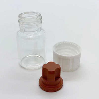 Durchmesser der Überwurfmutter-7ml der Phiolen-21.9mm für gefriertrocknetes Pulver