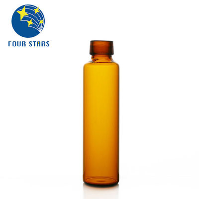 Soemflüssige Glasflaschen-kleine Glasmündlichphiolen 25ml mit Überwurfmuttern