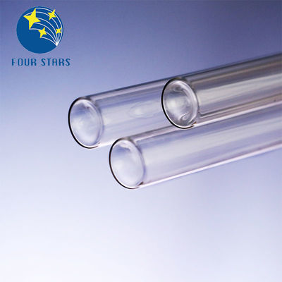 Leichtes transparentes Glasrohr 2.2g/Cm2 im Chemie-Labor