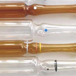 Heller schmelzbarer leerer Glasampullen-gerader Glashals 1ml