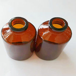 Neutrales Borosilicat-Glas YBB Amber Round Bulk Glass Vials