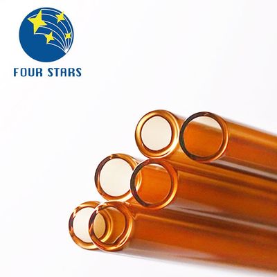 Pharmazeutisches Amber Glass Tube In Chemistry Labor des Siebdruck-6-35mm