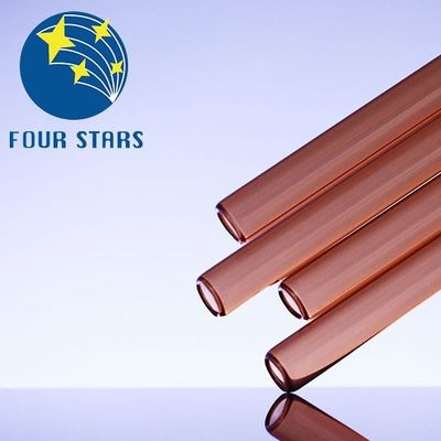 Neutrales Borosilicat farbiges Glaszylinder-Rohr Bernstein Glas Rohrs 1ml-20ml