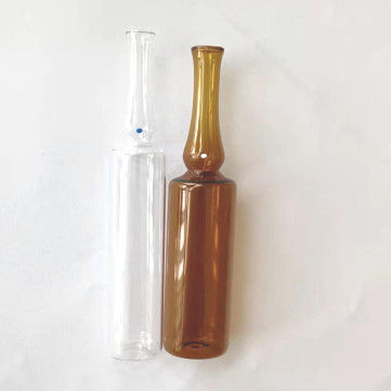 Transparente Bernstein Leer Glas Glühbirnen 10ml für Einspritzung
