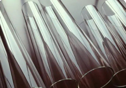 6-32mm Borosilicat-Glas-Schlauchtransparente Farbe